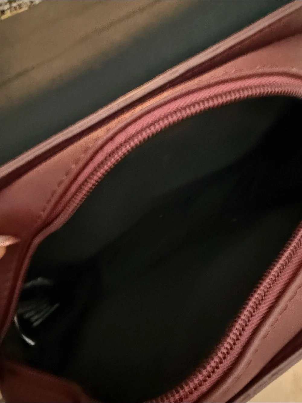 Bioworld Harry Potter Burgundy Satchel with Hogwarts Crest Hardware